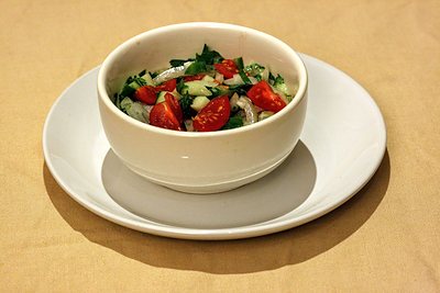 Kachumber in a bowl